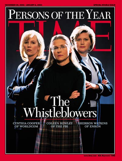 Time Whistleblowers Shattering the Ceiling