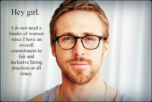 Ryan Gosling Gender Equality Shattering the Ceiling